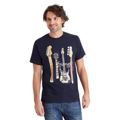 Navy sensational strings t-shirt